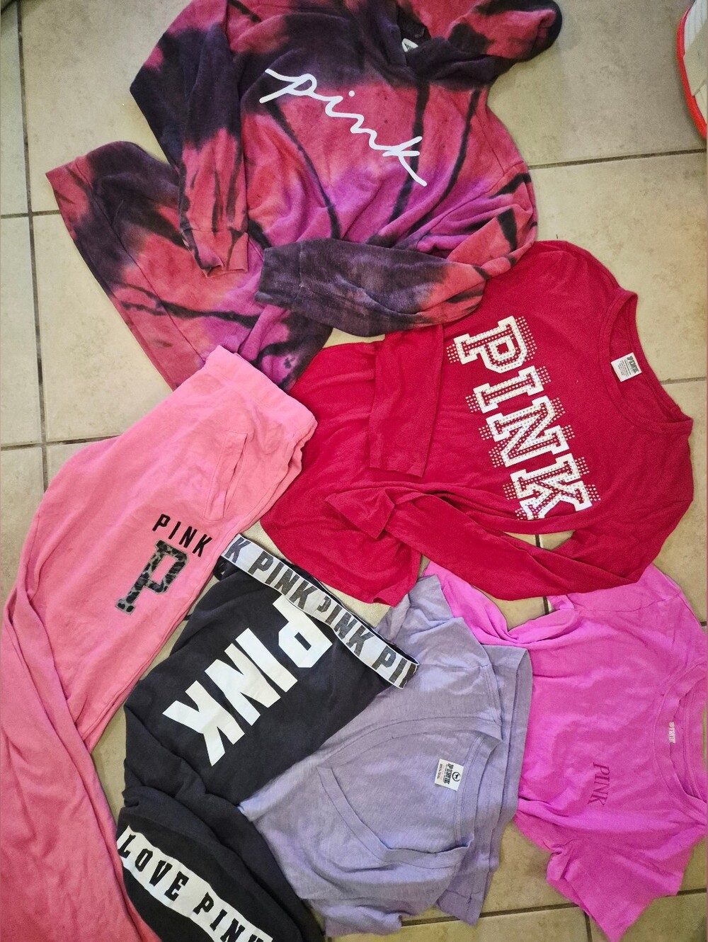 Pink Bundle Fair Cónditions Size xs
